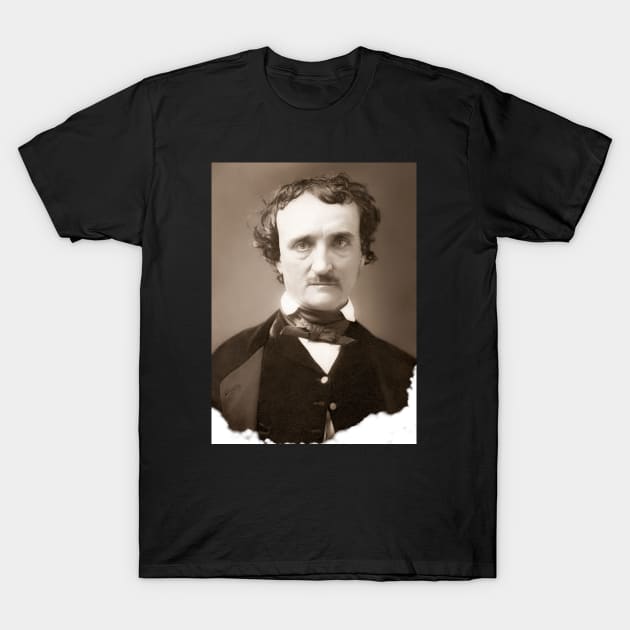 Edgar Allan Poe - (1849) T-Shirt by Hounds_of_Tindalos